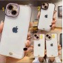 Funda esmerada metalizada 鹰眼镀金 iPhone 14