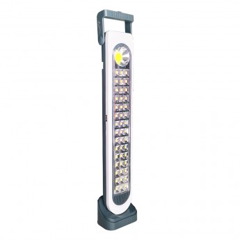 Luz solar de emergencia HEL-6855T, recargable, 45 luz LEd