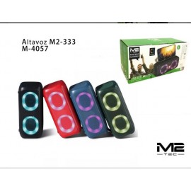 Altavoz inalámbrica M2-333 con luz Led