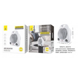 Calentador eco, 260x220x130mm, 1000W/2000W, para espacio de 15-20M