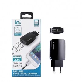 Cargador LT DUAL USB  3,1A