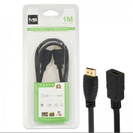 Cable HDMI AM/AF 1M