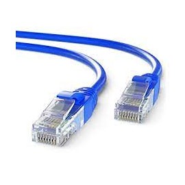 Cable de red CAT6, AWG24, CCA, UTP, RJ45, 3M