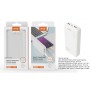 PowerBank Hazel 20000mAh/74Wh, Carga Rapida 22.5w, 2entrada(Micro USB+Type-C), 3salida