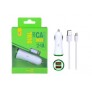 Cargador Mechero Flaca para Iphone 5/6/7 con 2USB