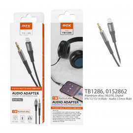 Cable Adaptador de Audio 3,5mm macho para IPhone, con funcion Microfono, 1M, para la Mayoria de Moviles con Type C