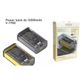 Power bank de 12000mAh, 22.5W