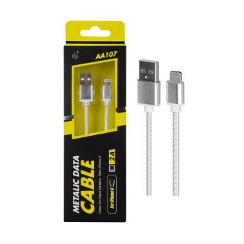 Cable de Datos Knob para Iphone 5/6/7, 2A 1M