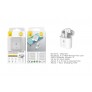 Auriculares Bluetooth TWS Carrie (25mAh*2) con estuche cargable(200mAh), Soporta mano libre