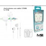 Auriculares con cable jack 3.5mm,  clip digital, 1.2M