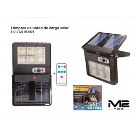 Lámpara de pared de carga solar