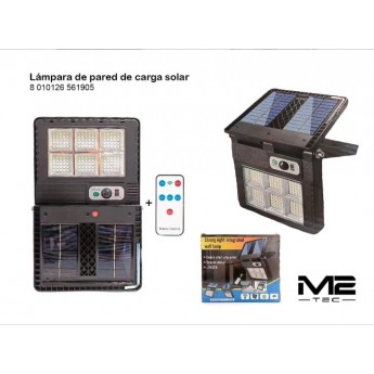 Lámpara de pared de carga solar