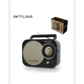 Radio Muse M-055 RB, Portátil, Analógica, FM,MW, 88-108 MHz, 3 uní/ paq