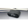 Muse M-10 - Radiodespertador con 2 alarmas PLL, Reloj de 24 Horas, regulador de Intensidad,