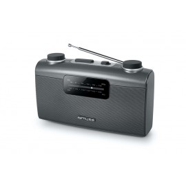 MUSE M-058 R, FM/MW PORTABLE RADIO, 230V~ 50Hz, 139 mm (H) x 75 mm (W) x 232 mm (L), 2uni/paq