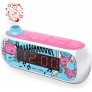 Muse M-167KDB - Radio Reloj con Proyector con Alarma Dual