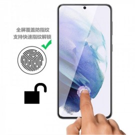 Protector Cristal curvado con huella指纹解锁 SM S10 Plus