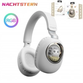 Auriculares inalámbricos BT 5.1 Space Capsule Catcon LUZ RGB