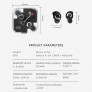 Mini Earbuds E89 BT 5.3, Tipo C Puerto de carga, 22 Horas