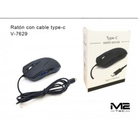 Ratón  con cable Type-C
