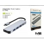 Adaptador 5 en 1 con cable Type-C