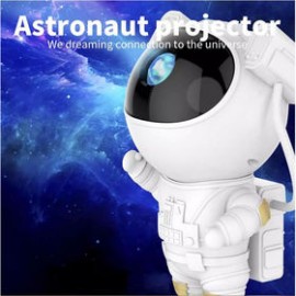 Proyector de astronauta, luces estrelladas de nebulosa con control remoto/temporizador