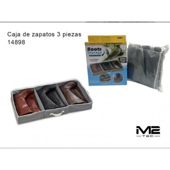 Caja de zapatos de 3 piezas