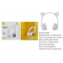 Auricular Bluetooth 5.1 Plegable, con Orejas de Gato con LED , con Mano libre , FM/TF(32GB)/Entrada de Audio, 250mAh