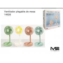 Mini ventilador de mesa plegable