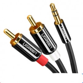Cable audio TRS 3.5MM to 2RCA