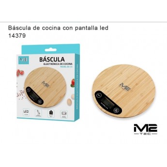 Báscula de cocina con pantalla LED, máximo 10KG