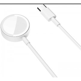 Cargador inalámbrico para reloj iPhone, con cable Type-C 1M
