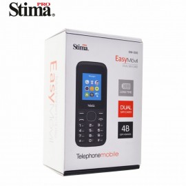 Teléfono STIMA SM500 DUAL SIM, Bluetooth hasta 10 metros, Alimentación 5V / 500 mA, 3 uní/paqu