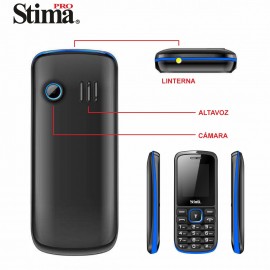 Teléfono STIMA SM600 DUAL SIM, Bluetooth hasta 10 metros, Alimentación 5V / 500 mA