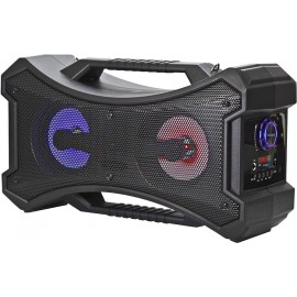 Altavoz Bluetooth portátil con luces ZQS-4213, USB / micro SD integrada y batería recargable