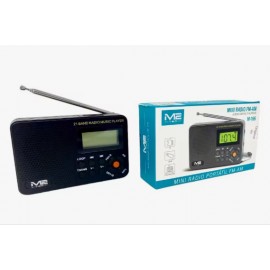 Mini Radio FM - AM Modelo M-166. Radio Digital Portátil con Altavoz y Conexión USB
