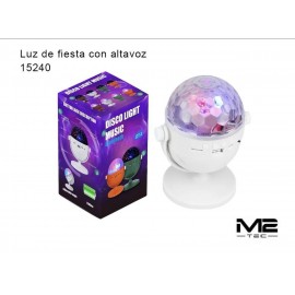 Luz escenario con altavoz