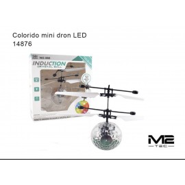 Mini drone con luz led