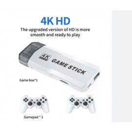 game stick 4k SJGAM,original 3D rocker, 64GB, 20.000 Games instalados con mandos