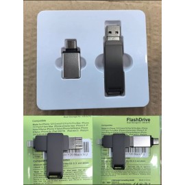 Adaptador OTG+Type-C+256 GB