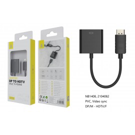 Adaptador DP Macho a HDMI Hembra