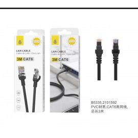 Cable de internet CAT6, 3M