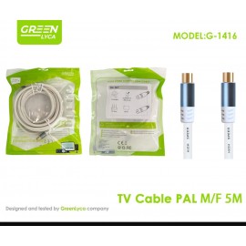 Cable de TV PAL M/F, 5M