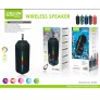 Altavoz inalámbrica R280 BT5.2, con luz LED, 2X8W, uso 5 HORAS, 1500mAh, 3.7V, 210X90X93MM