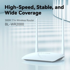 Router inalámbrico 300Mbps, 11n 300mM, 2,4GHz, WPA-PSKWPA2-PSKOPEN-WEPSHARED-WEP