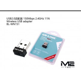 Adaptador wireless USB, 150Mbps, 2.4GHz 11N