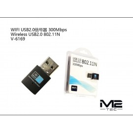 Adaptador USB 2.0 802.11N, 300Mbps
