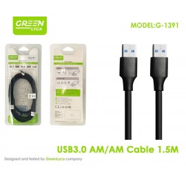 Cable USB 3.0 AM/AM, 1.5M