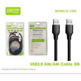Cable USB 3.0 AM/AM, 3M
