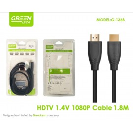 Cabel de HDTV 1.4V, 1080P, 1.8M